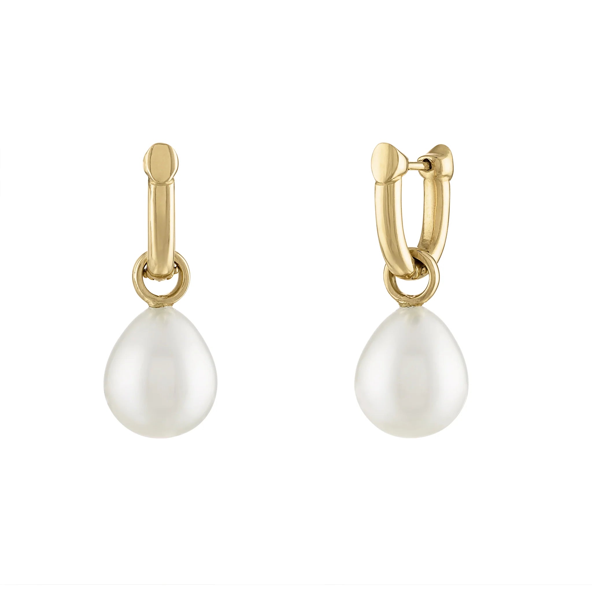 White South Sea Pearl Drops - Pair