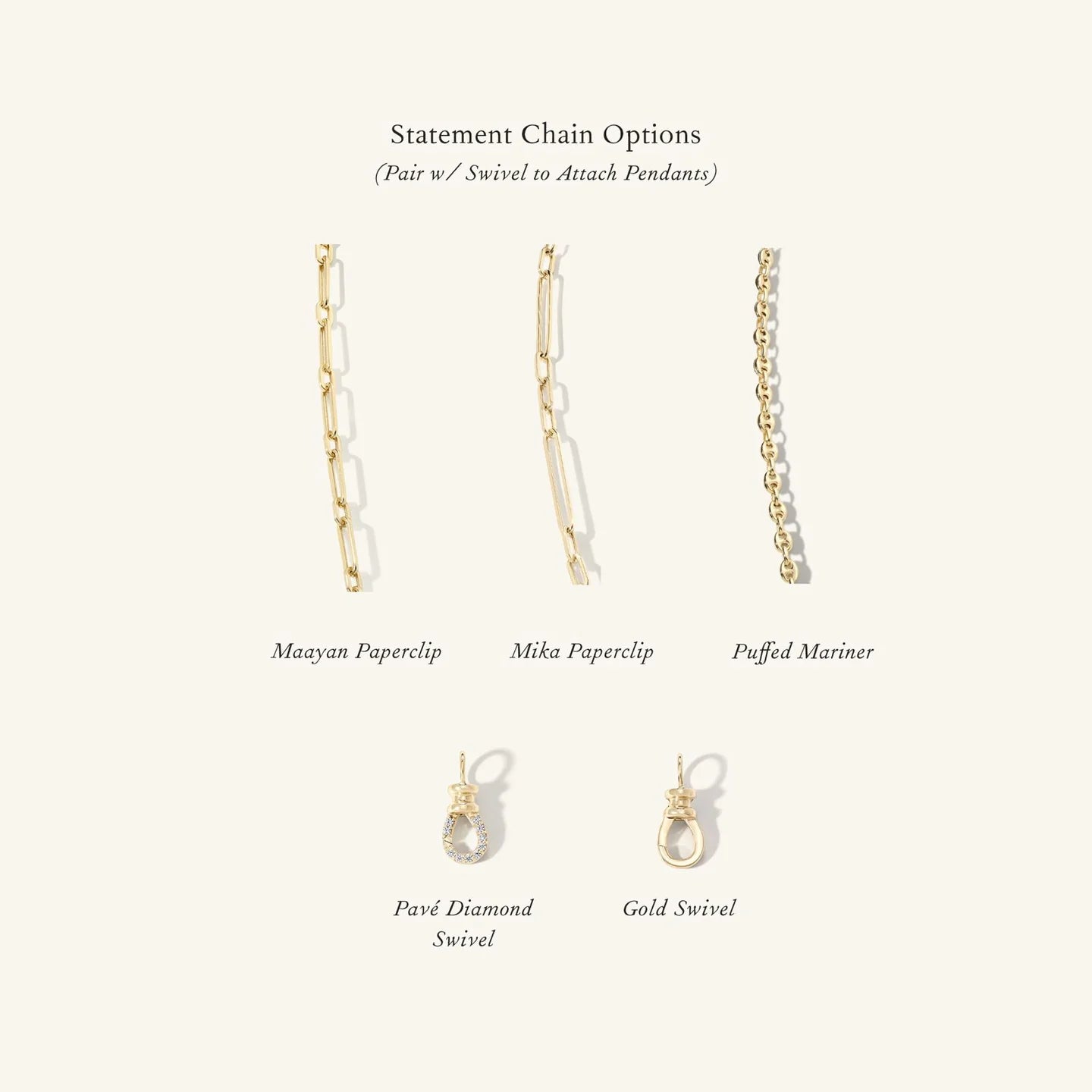 Classic Silhouetted Portrait Pendant