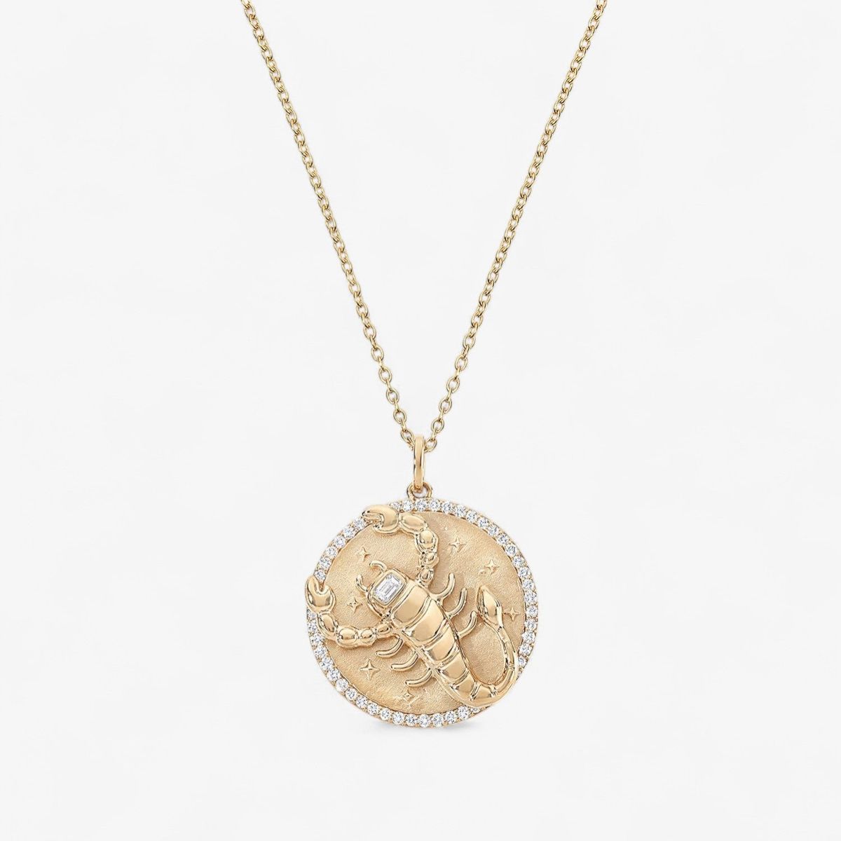 Token Zodiac Necklace