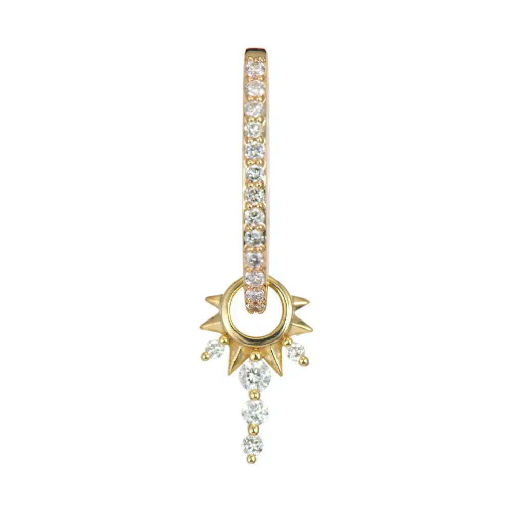 Small Diamond Love Explosion Charms