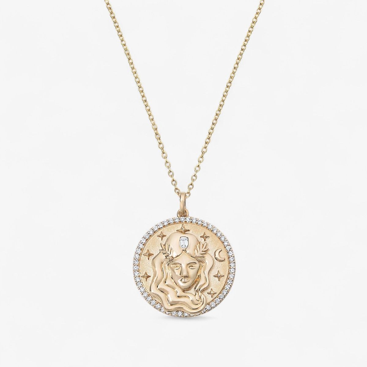 Token Zodiac Necklace