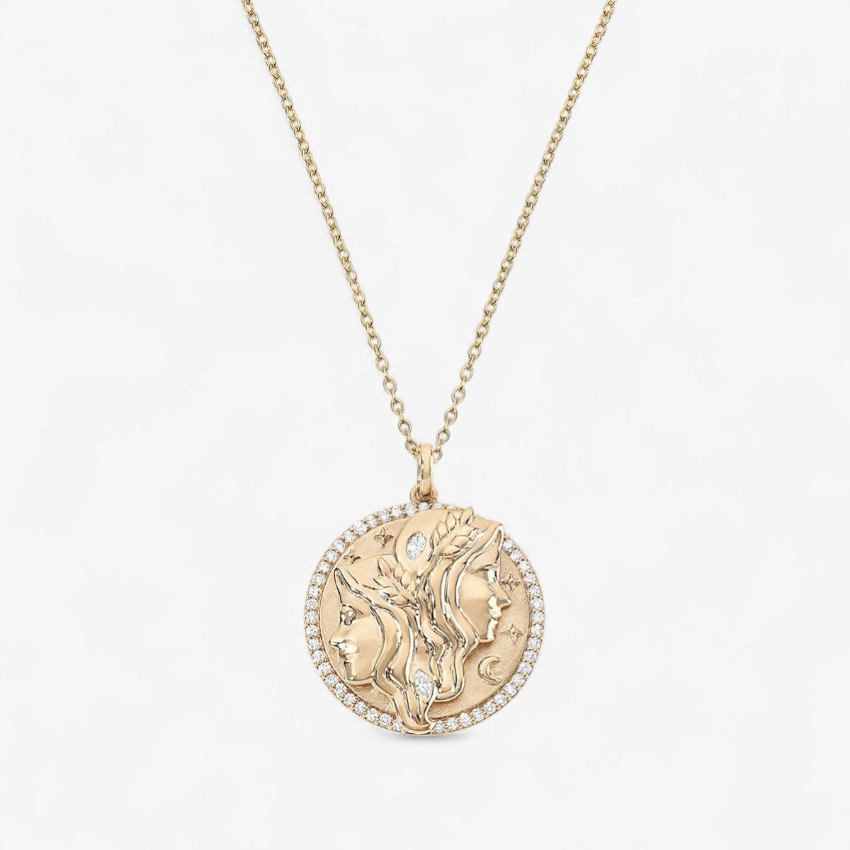 Token Zodiac Necklace