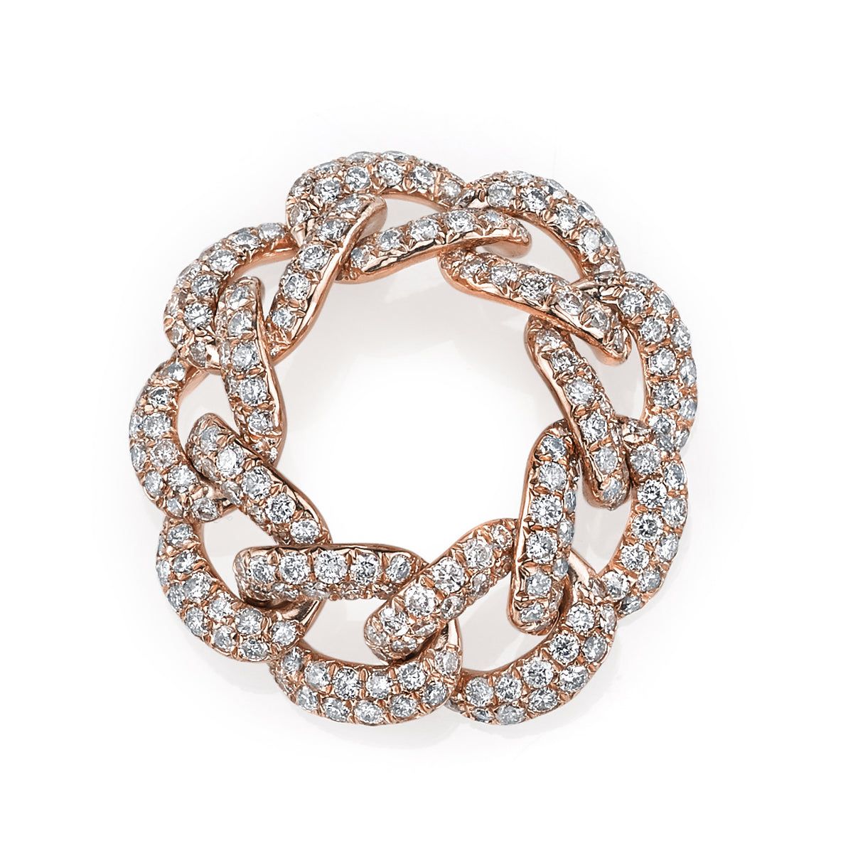 Essential Pavé Link Ring