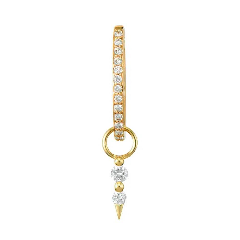 Small Sari Dagger Charm