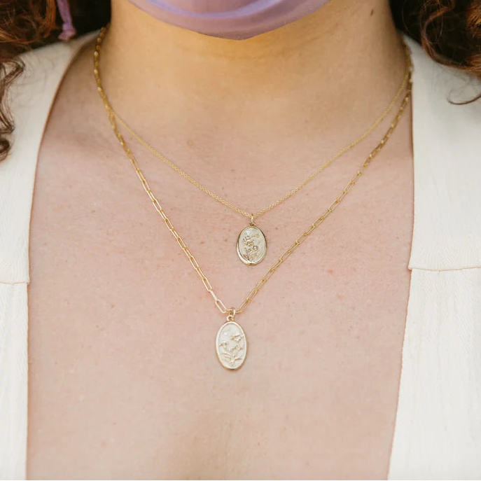 December Birth Flower Charm