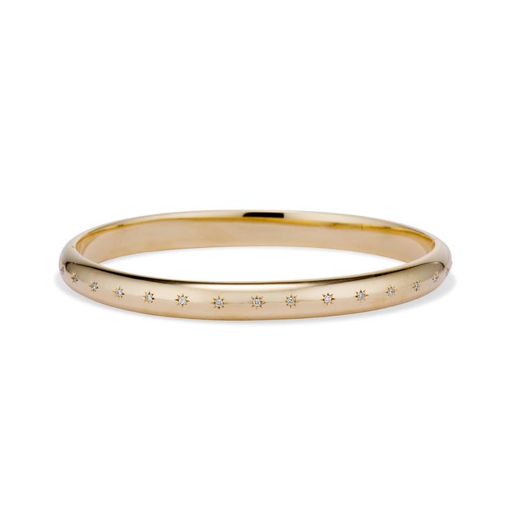 Petite Diamond Star Eternity Bangle