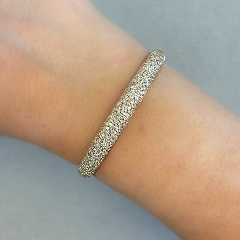 Madison Dome Pave Bangle