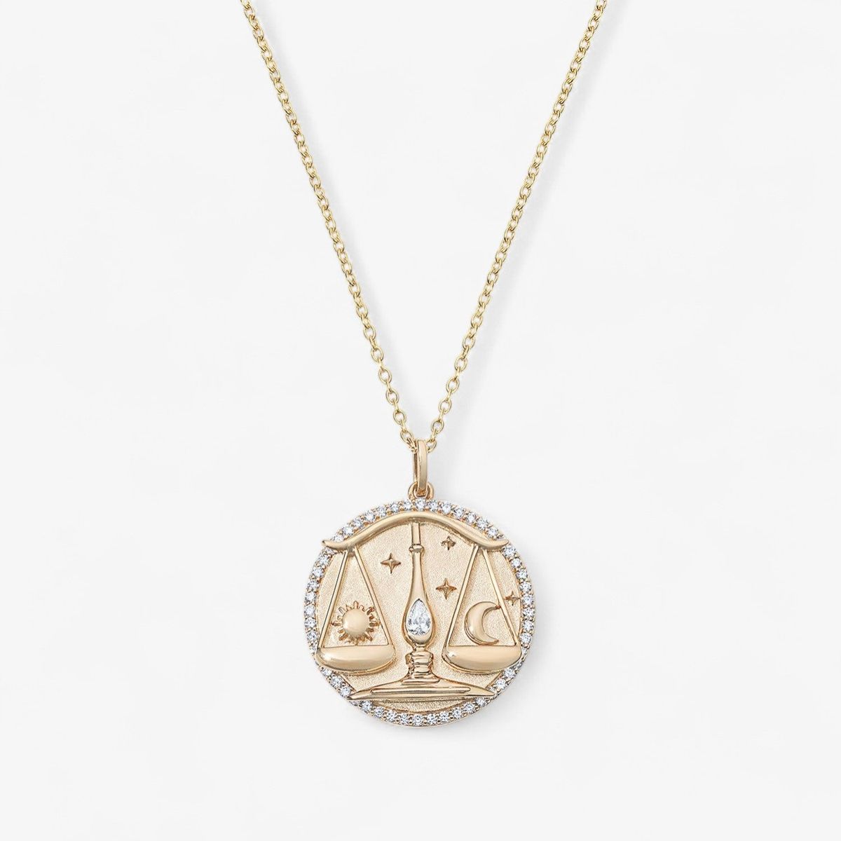 Token Zodiac Necklace