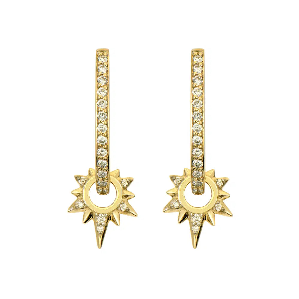 Tiny Love Explosion Starburst Charms