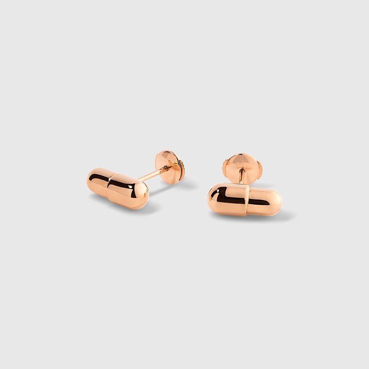 Pill Stud Earrings