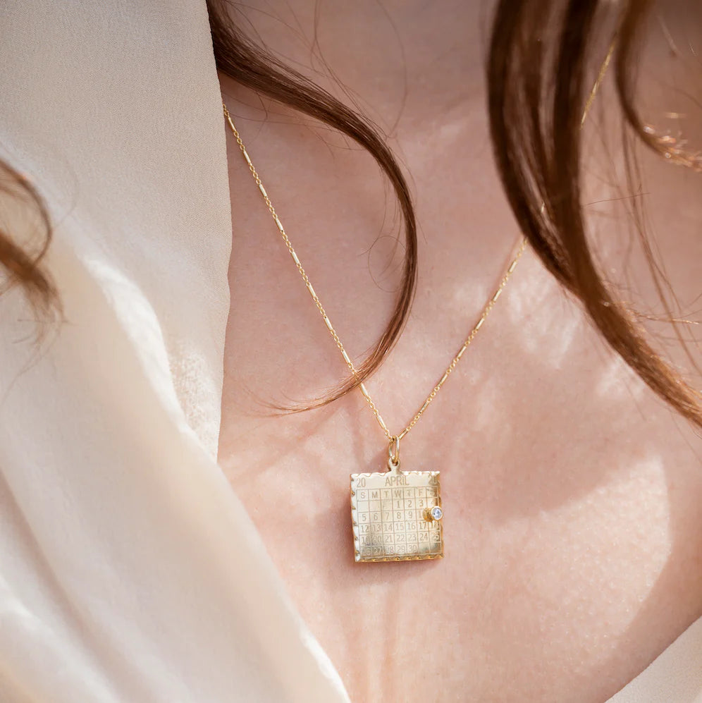 Multiple Date 1960s Calendar Charm