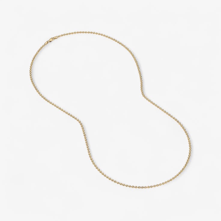 Cleo Medium Gold Bead Chain