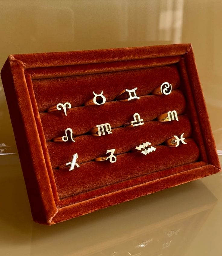 Zodiac Rings