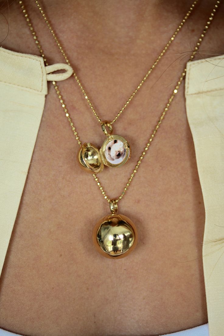 Classic 'Halo' Ball Locket