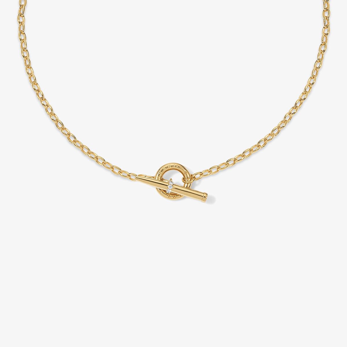 Cocktail Chain Necklace with Toggle