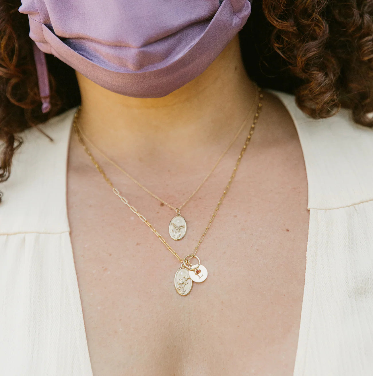 January Birth Flower Charm