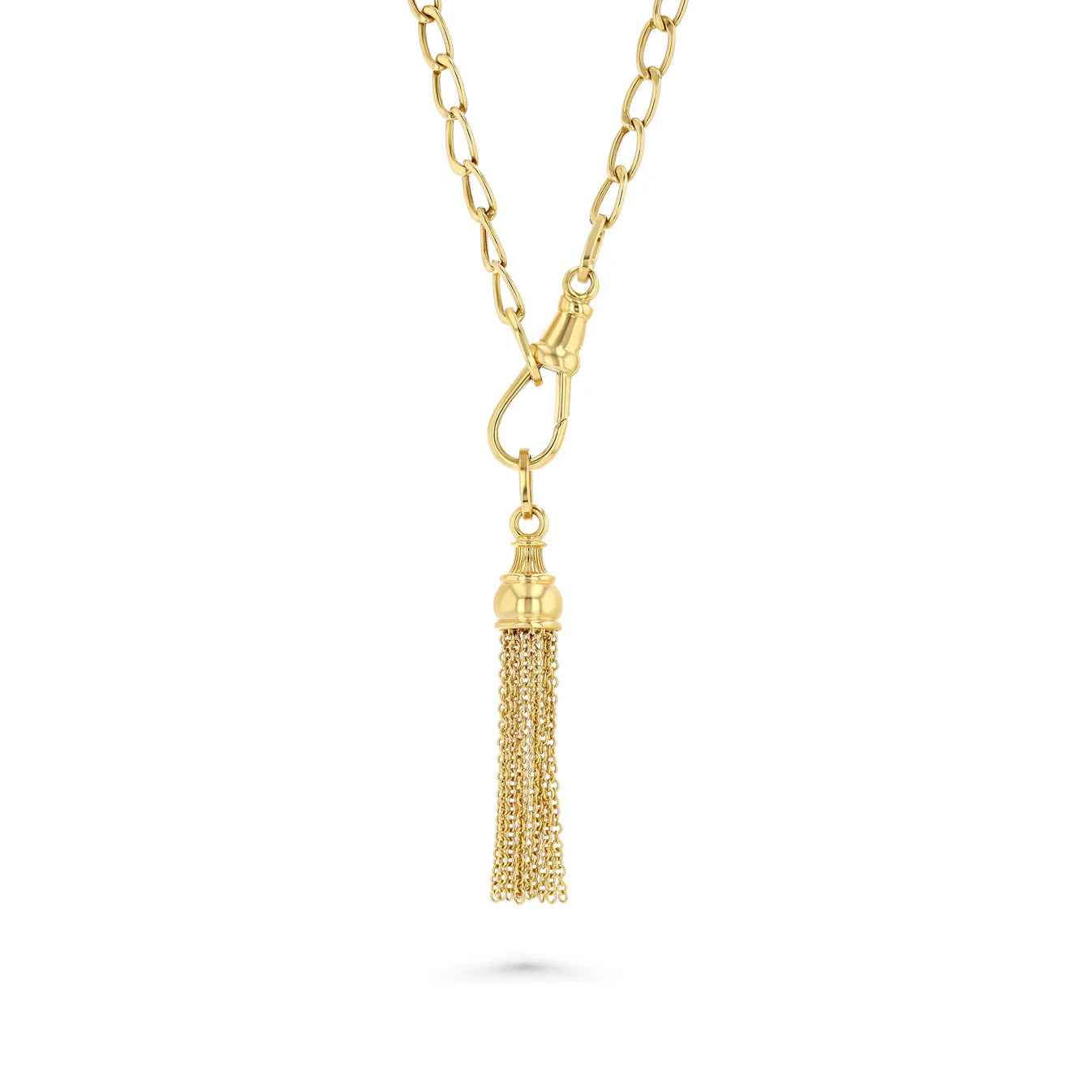 Golden Tassel Charm