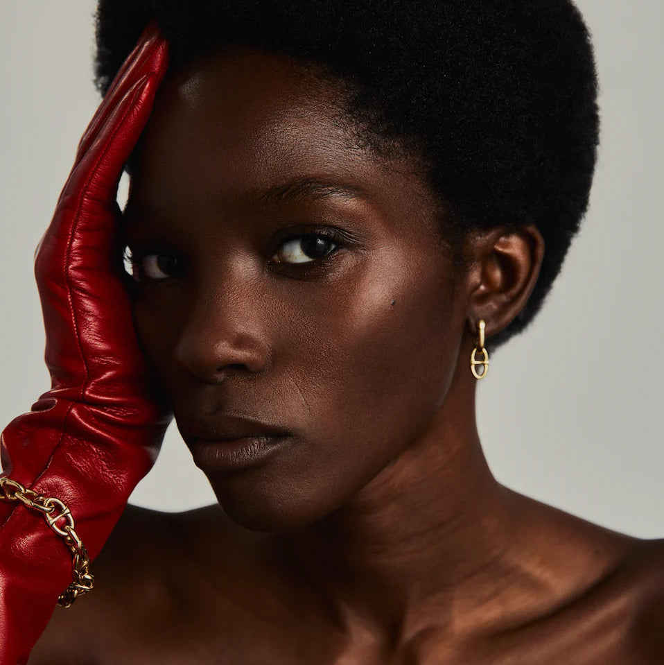 Half Link Hoops with (or without) Large Link Drops