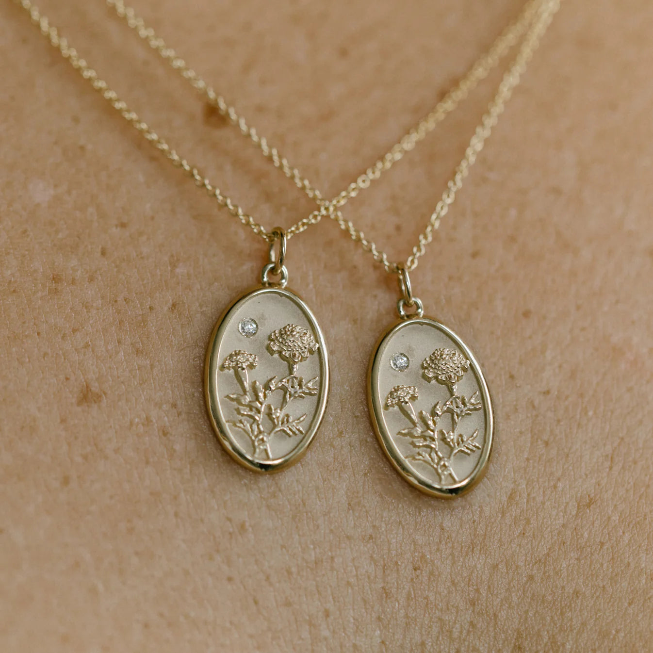 October Birth Flower Charm