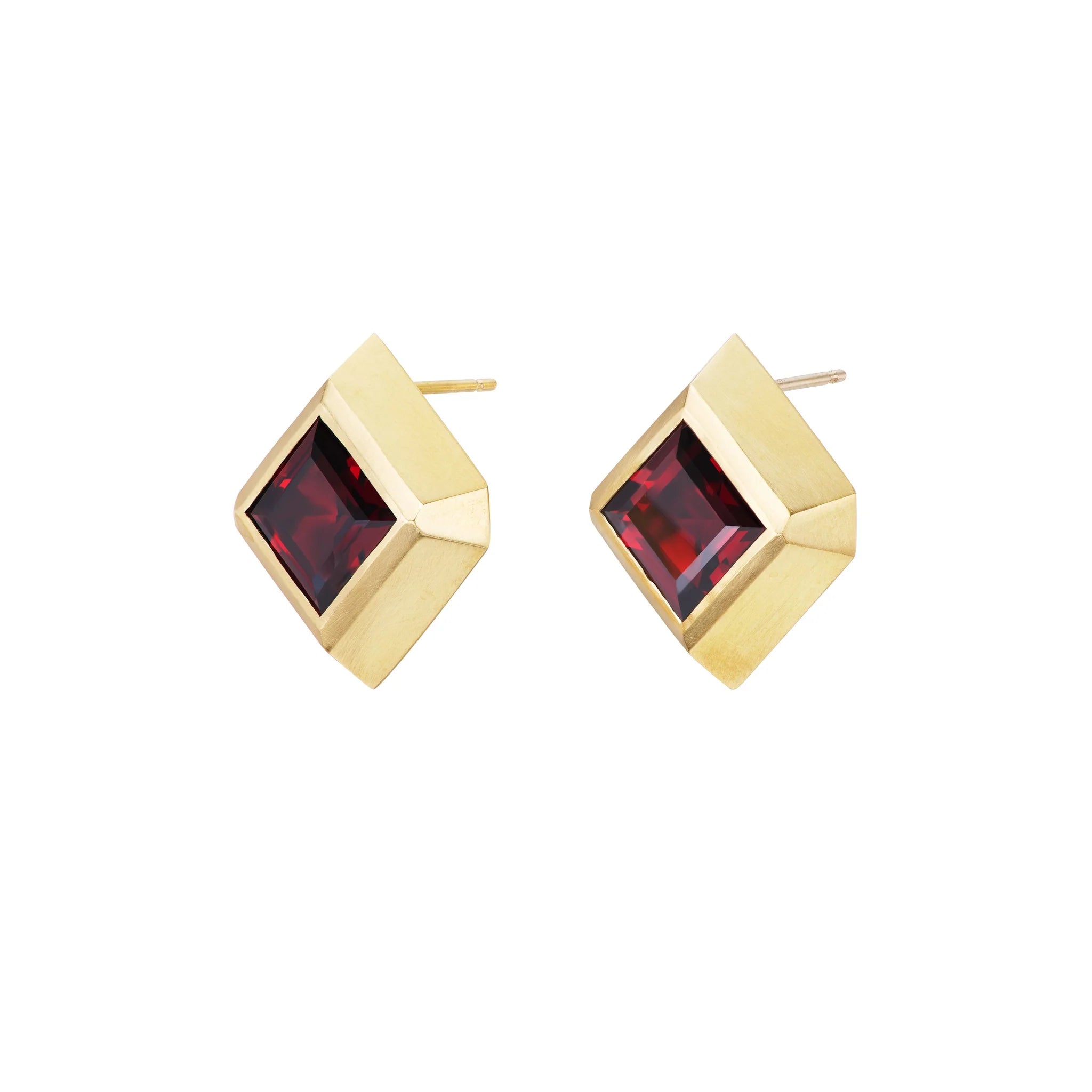 Mega Garnet Kite Studs