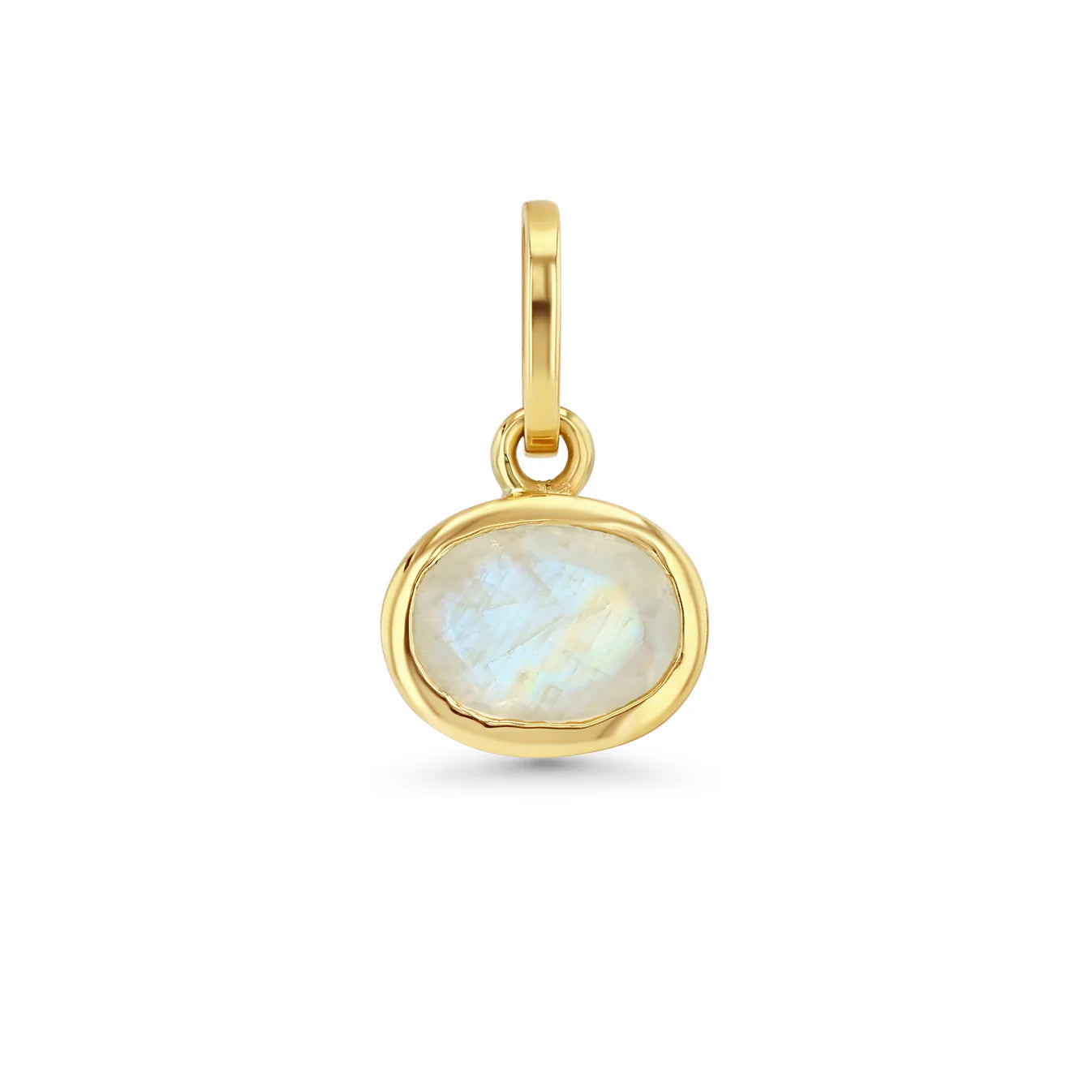 Oval Birthstone Charm