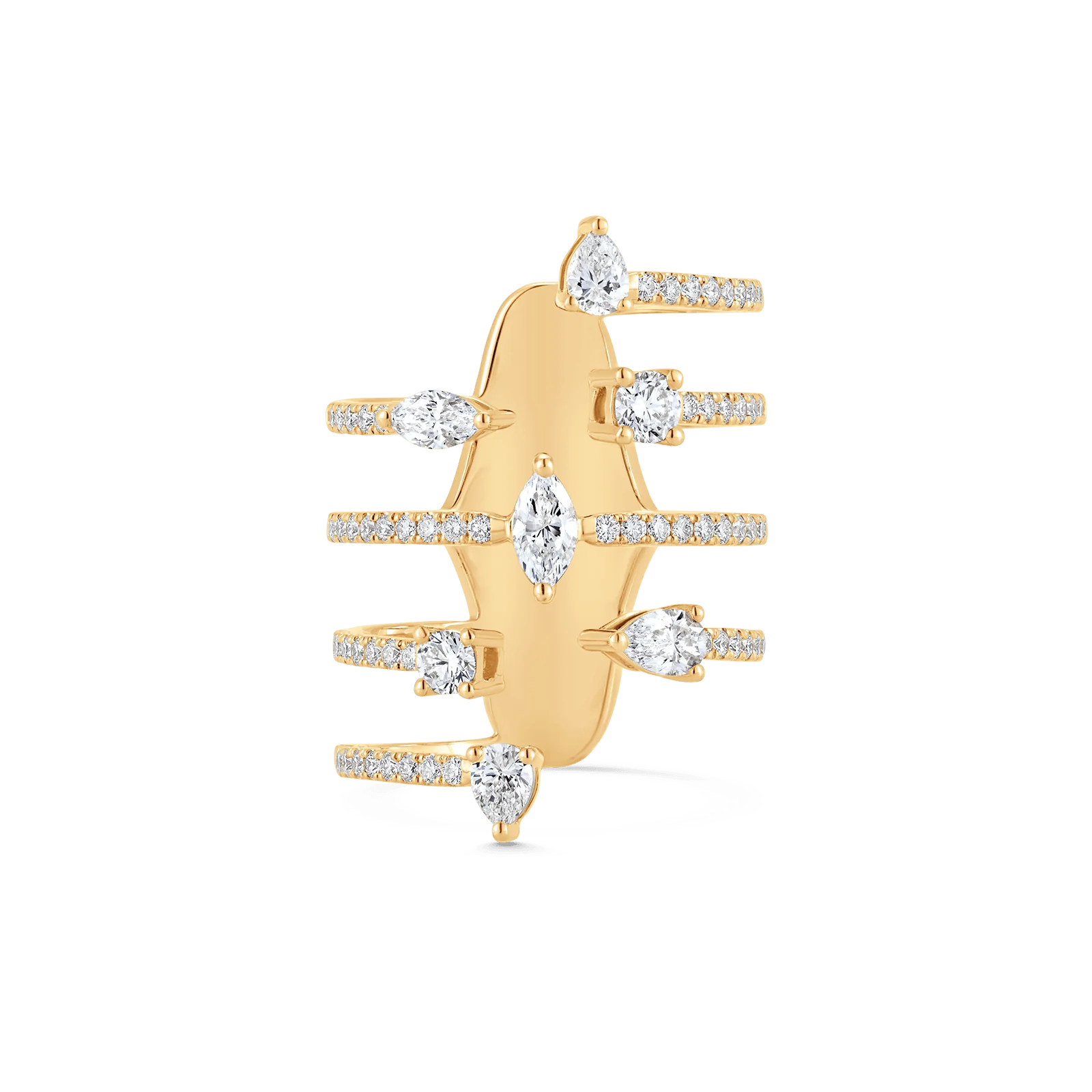 Purity Seven Diamond Ring