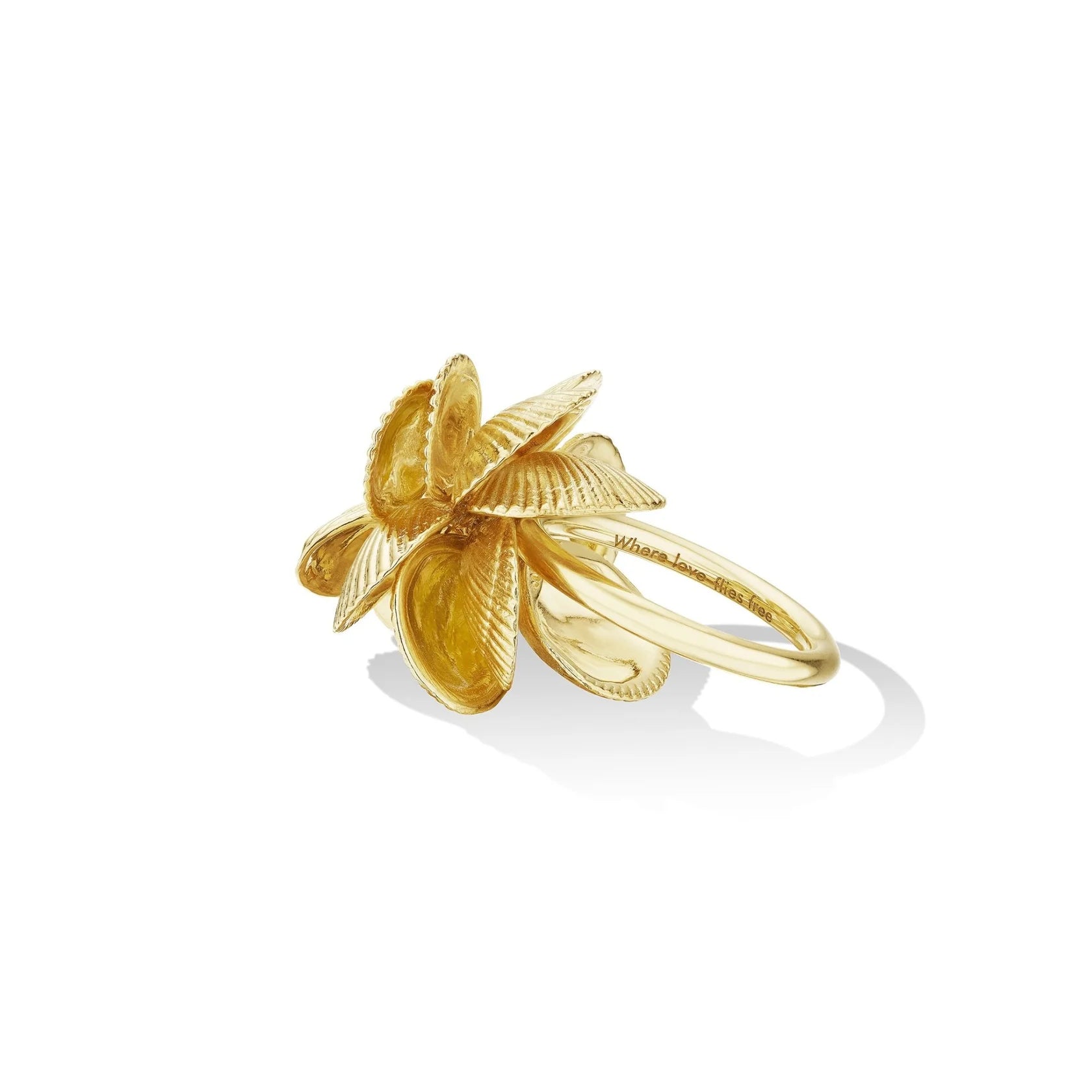 Shell Charm Ring