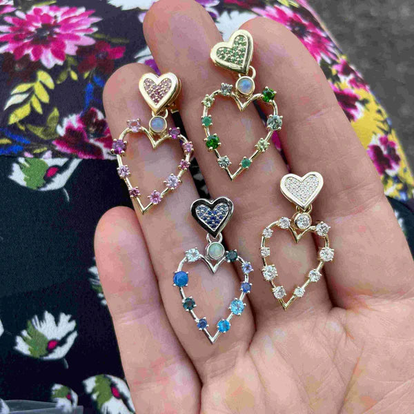 Small Love Transformer Earrings