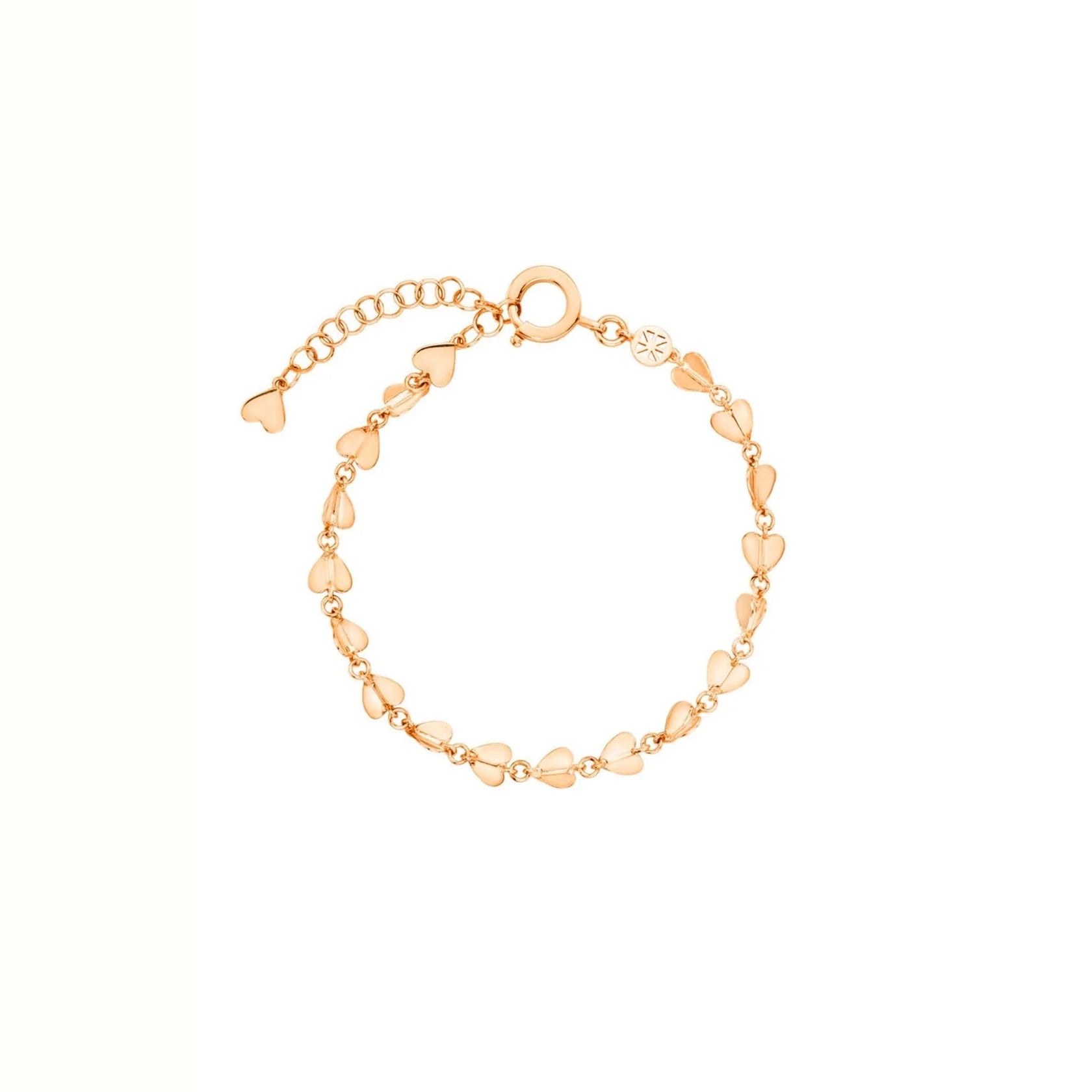 Narrow Wings Of Love Chain Bracelet