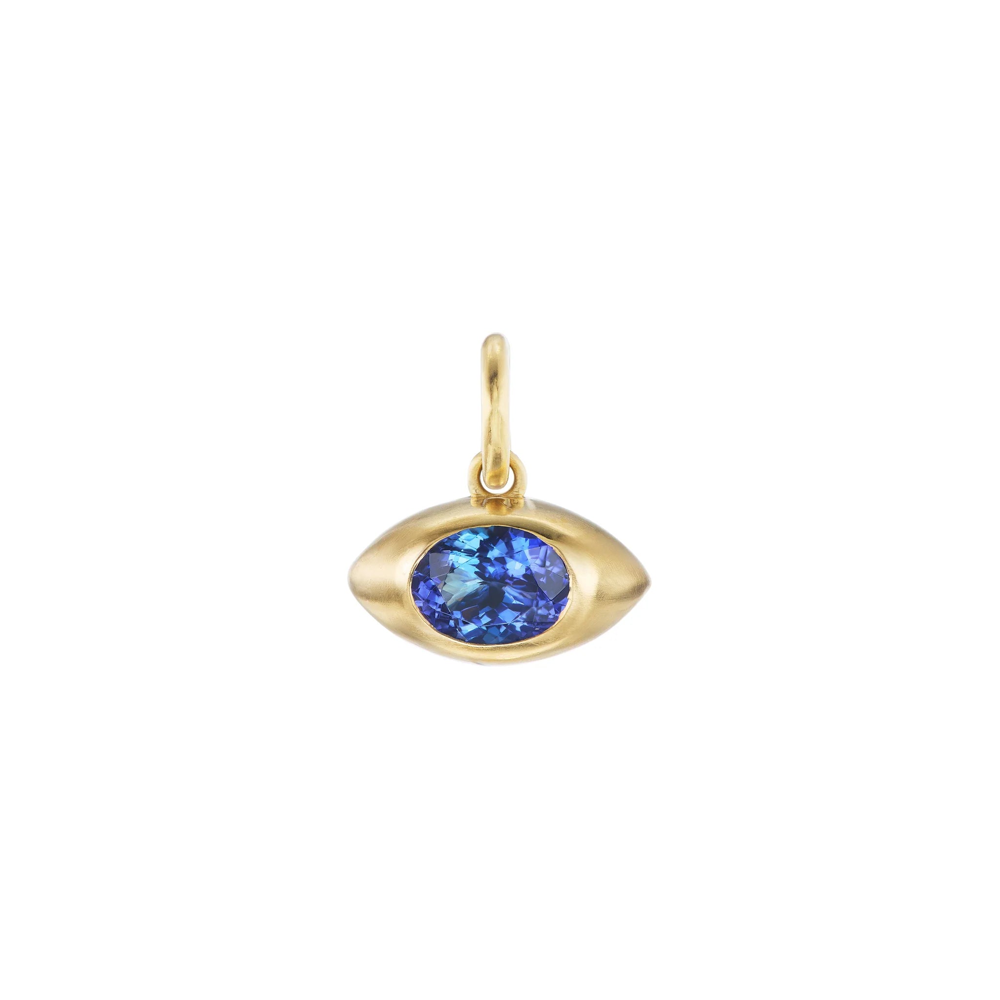 Tanzanite Eye Pendant