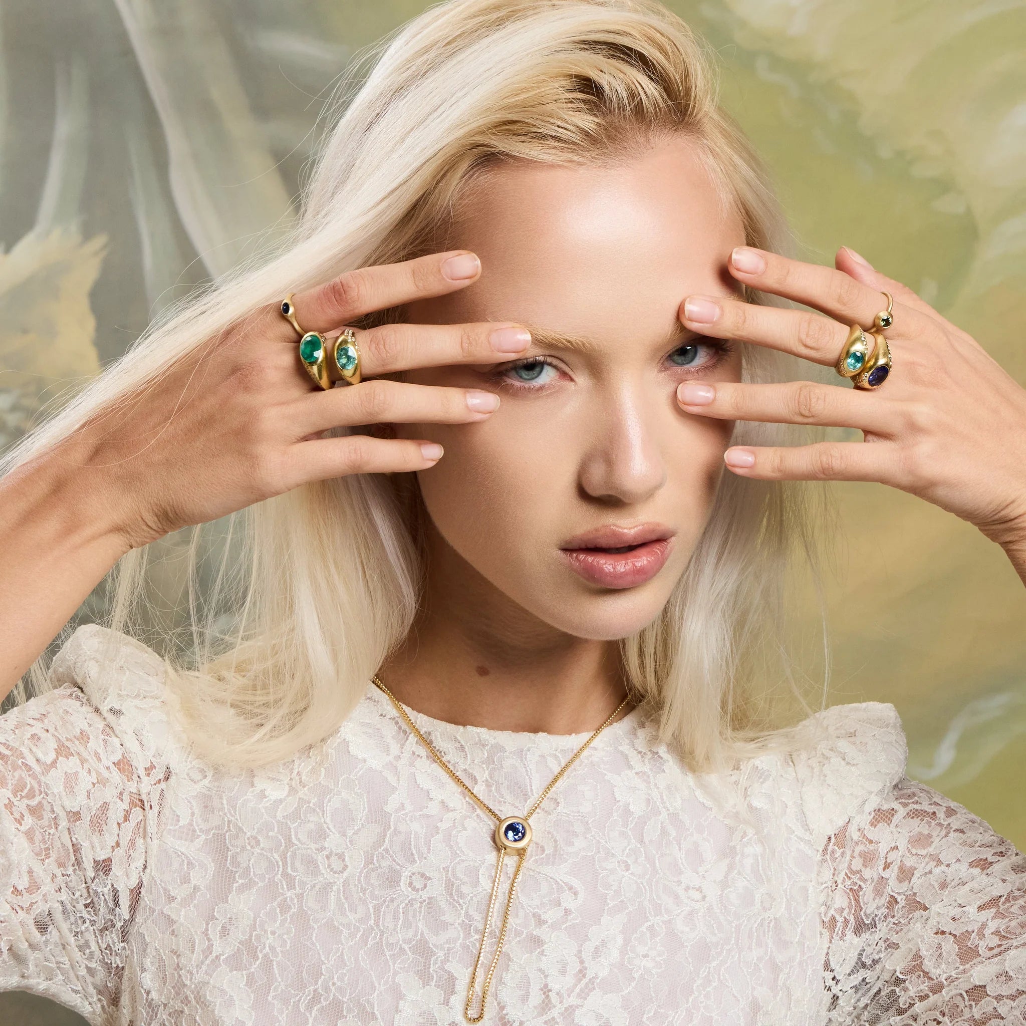 Tanzanite Oval Signet Ring