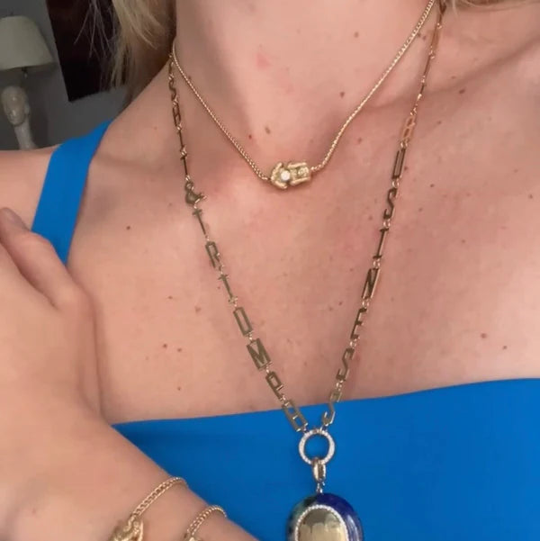 Wise Monkey Necklace
