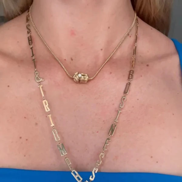 Wise Monkey Necklace