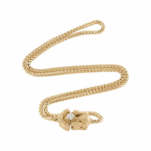 Wise Monkey Necklace