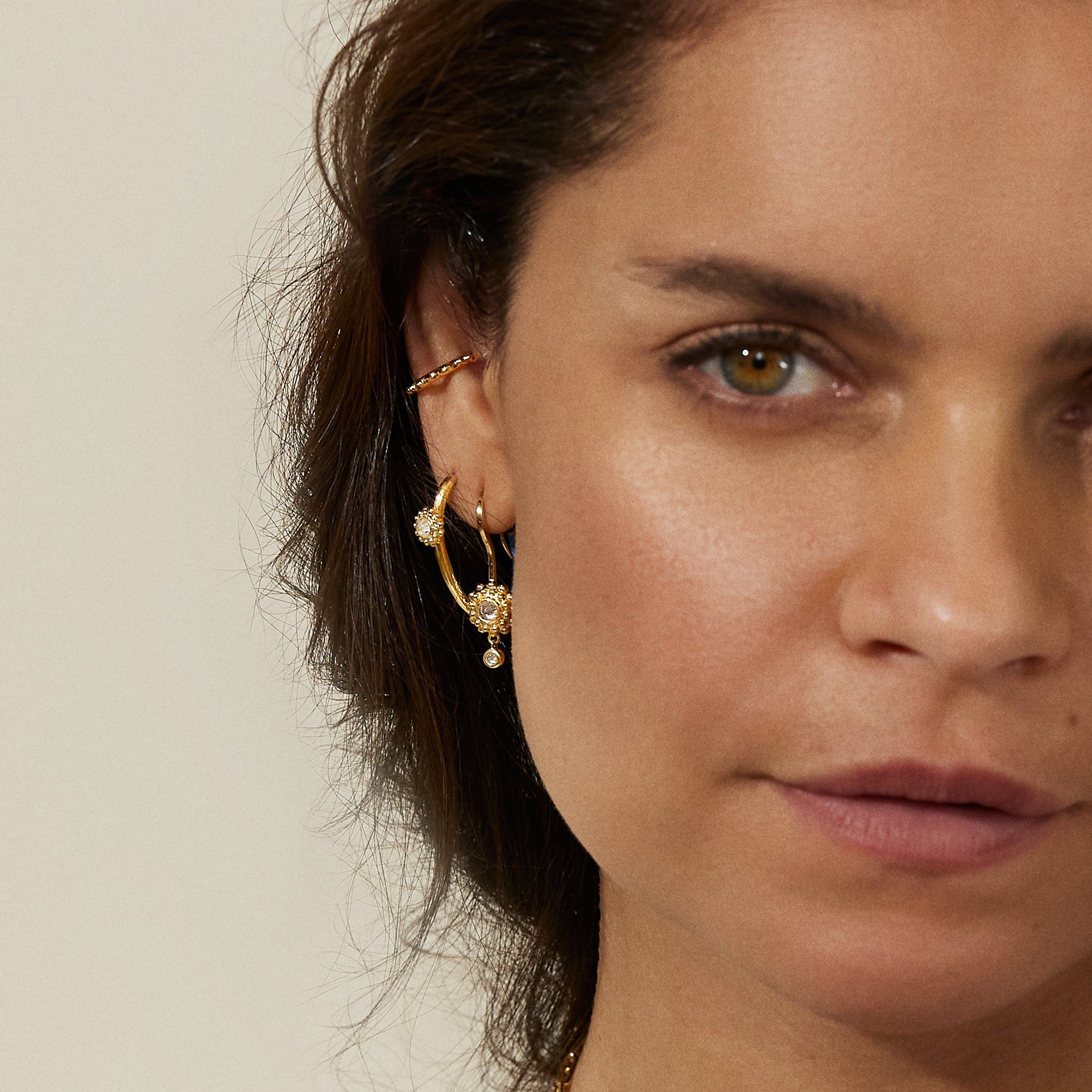 Tsavorite Evo Drop Earrings