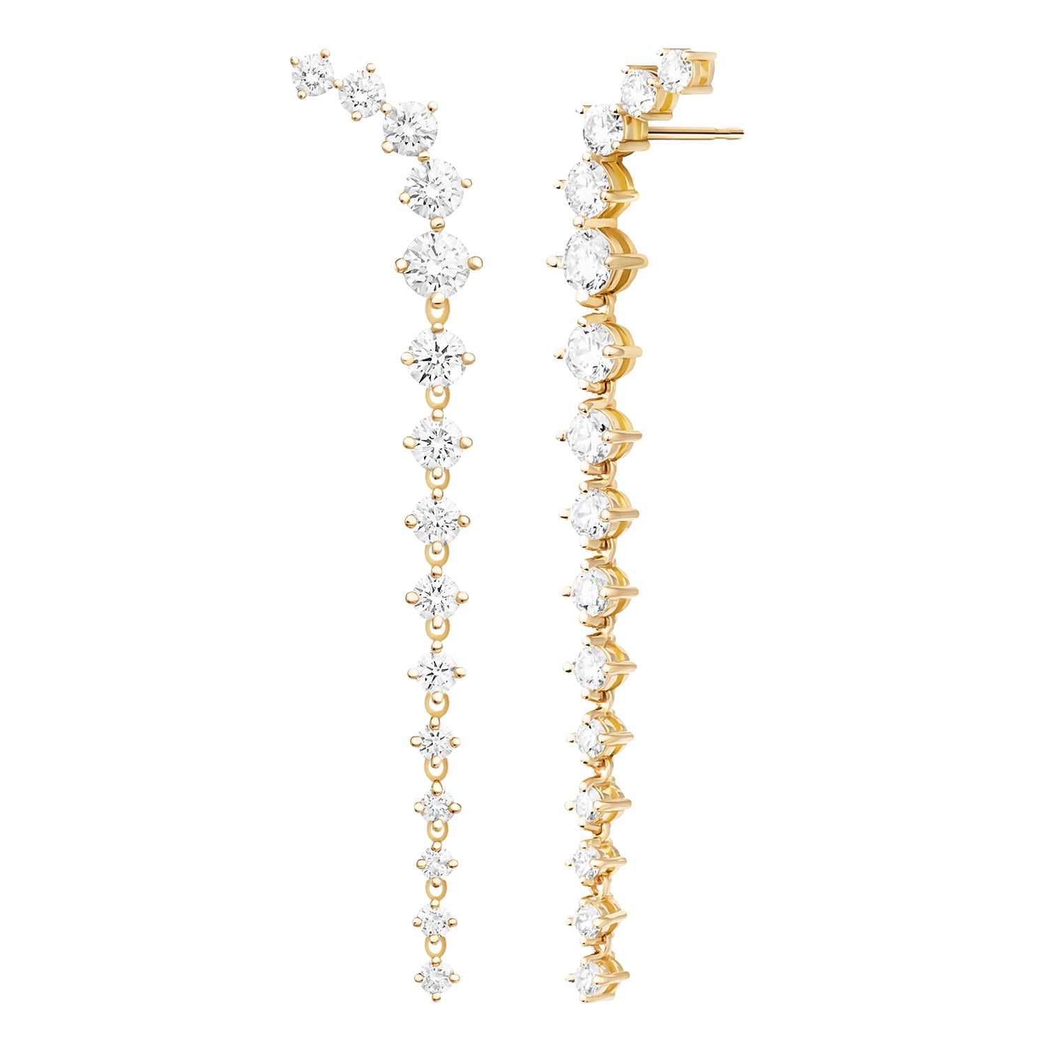 Diamond Aria Dagger Earring