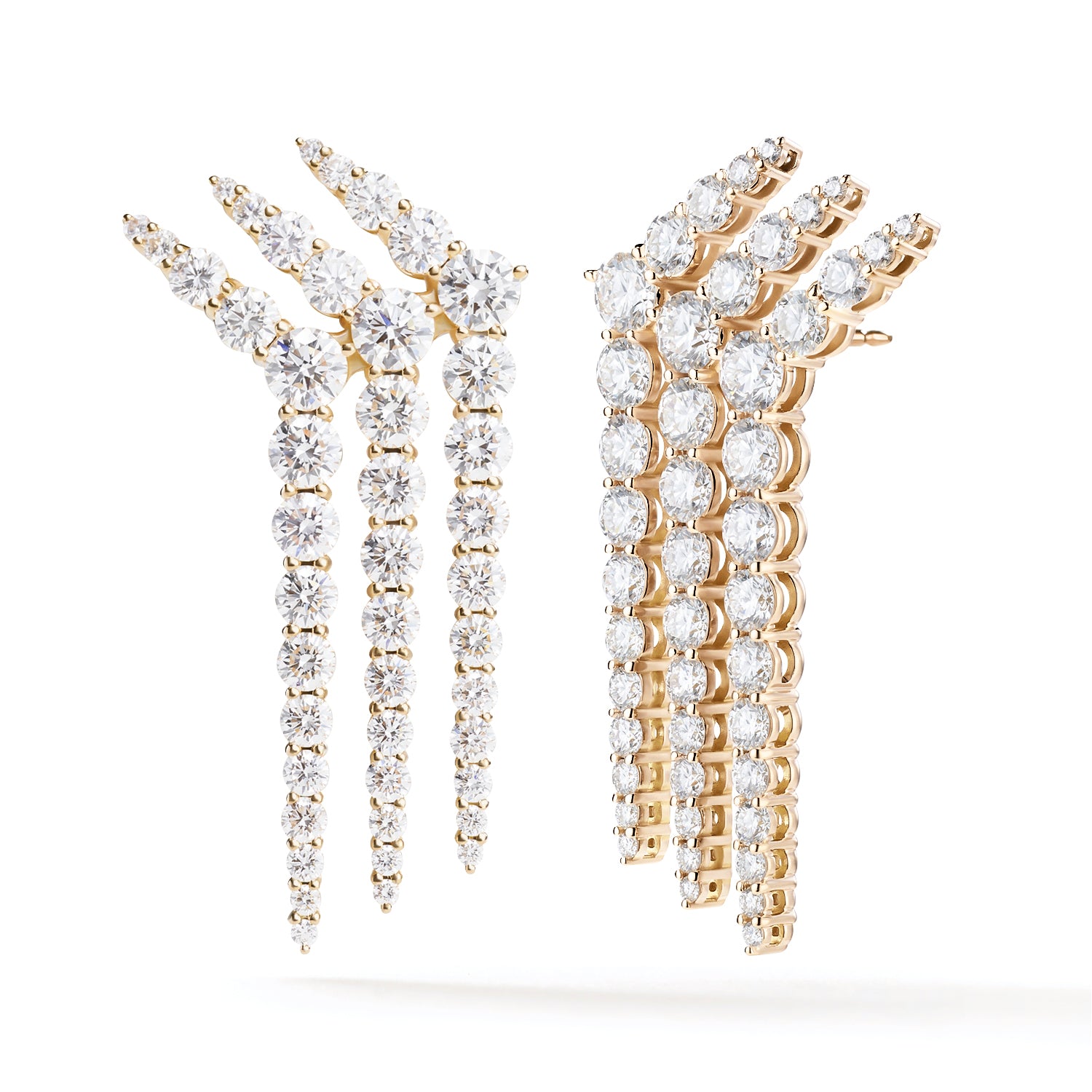 Aria Triple Y Earrings