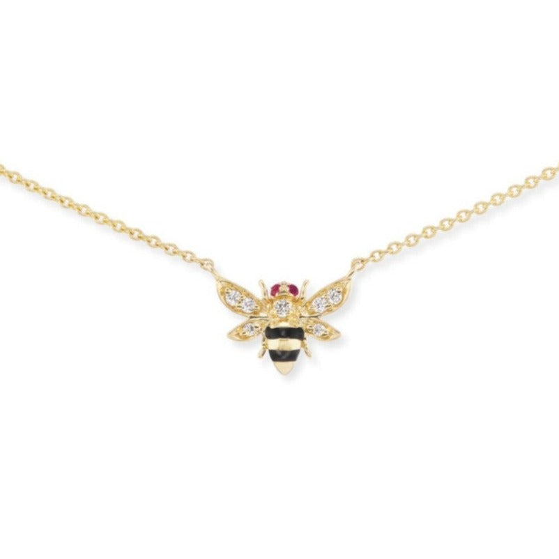 Bee Charm Necklace