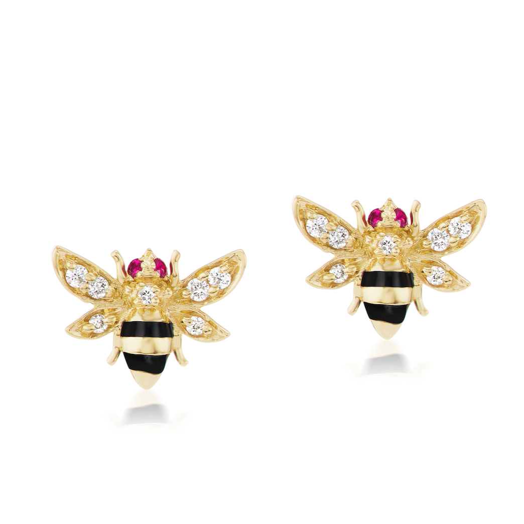 Bee Stud Earrings