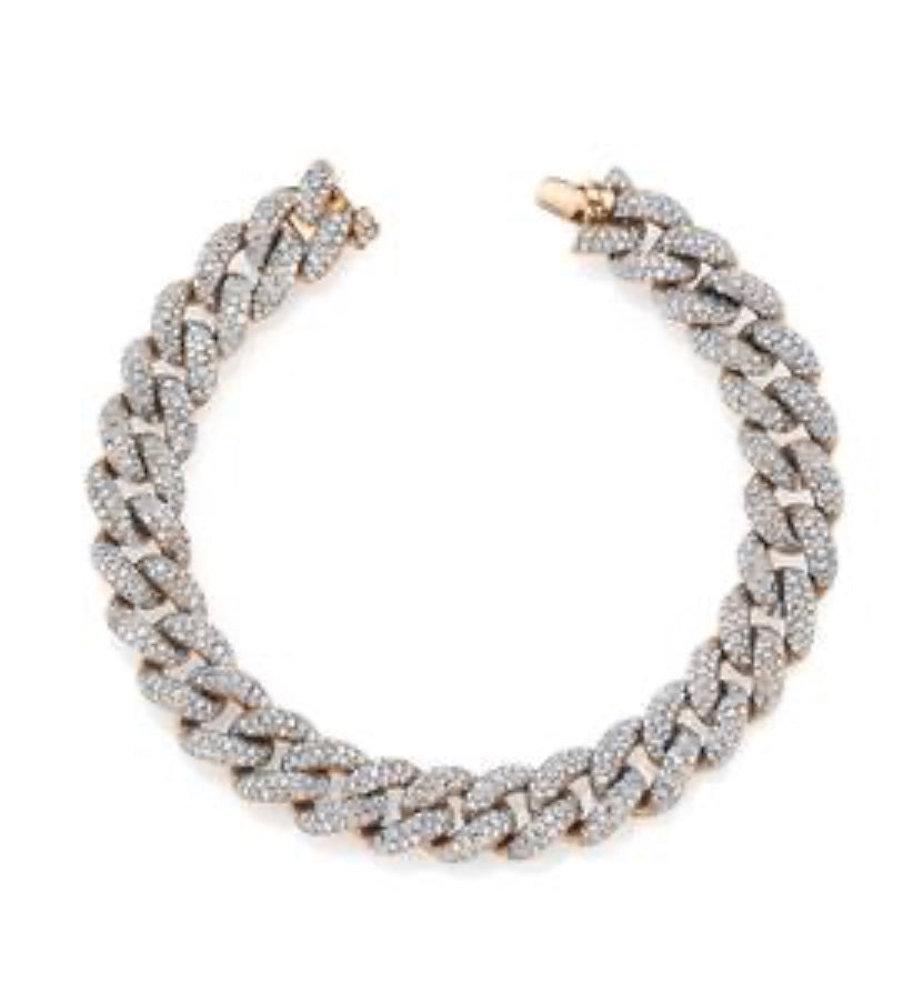 Essential Pavé Link Bracelet