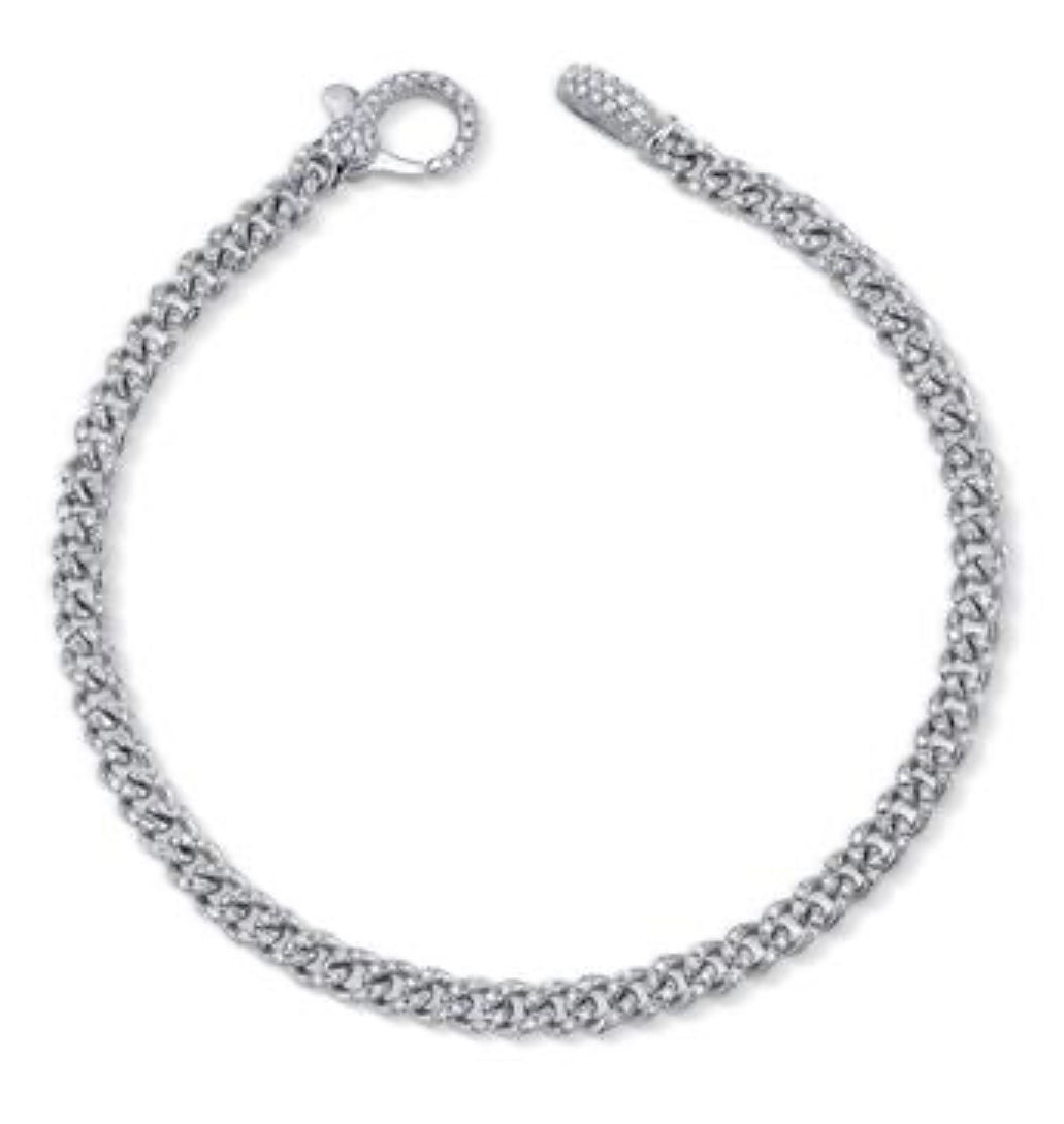 Baby Pavé Link Bracelet