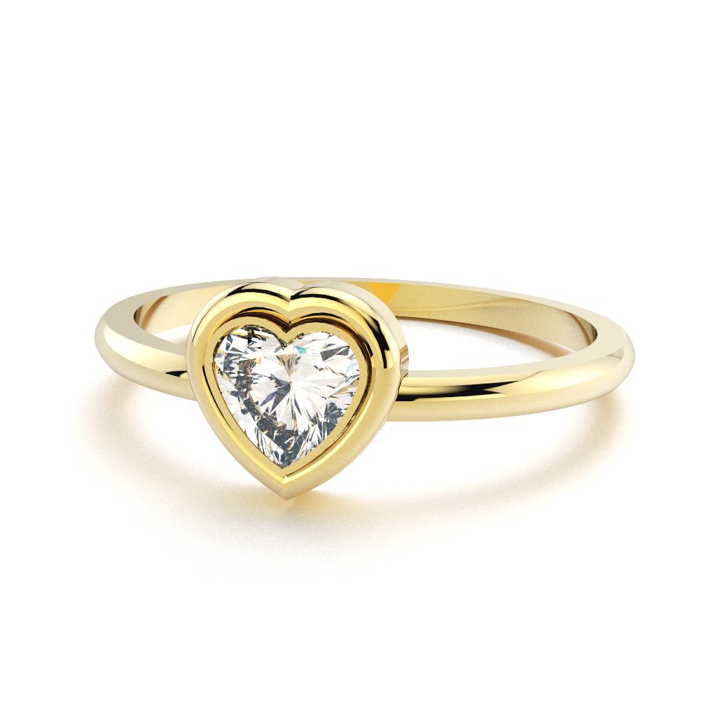 Radiant Heart Ring