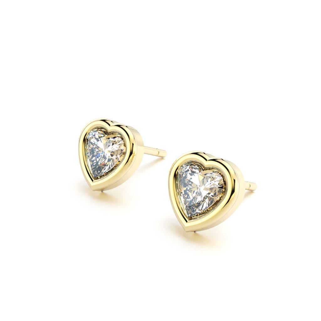 Radiant Heart Studs