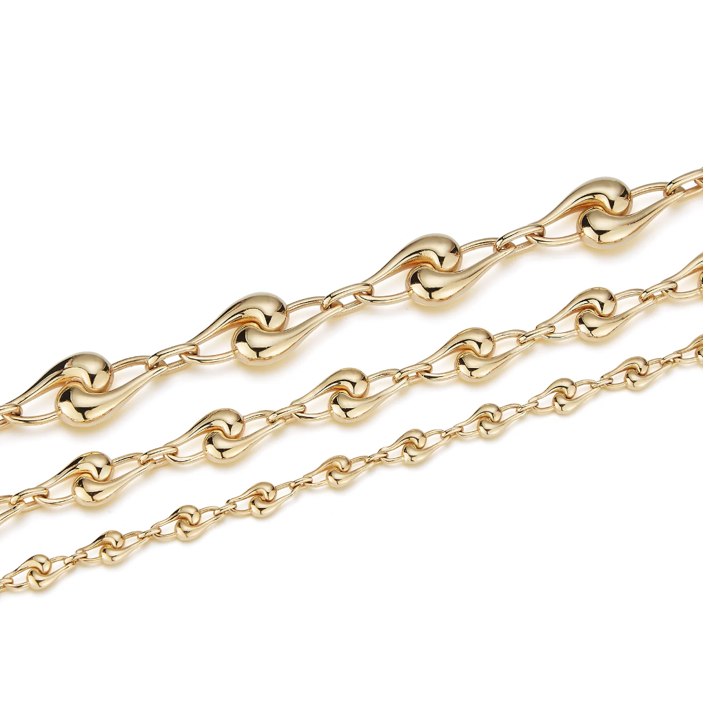 Medium 18" Knot Link Necklace