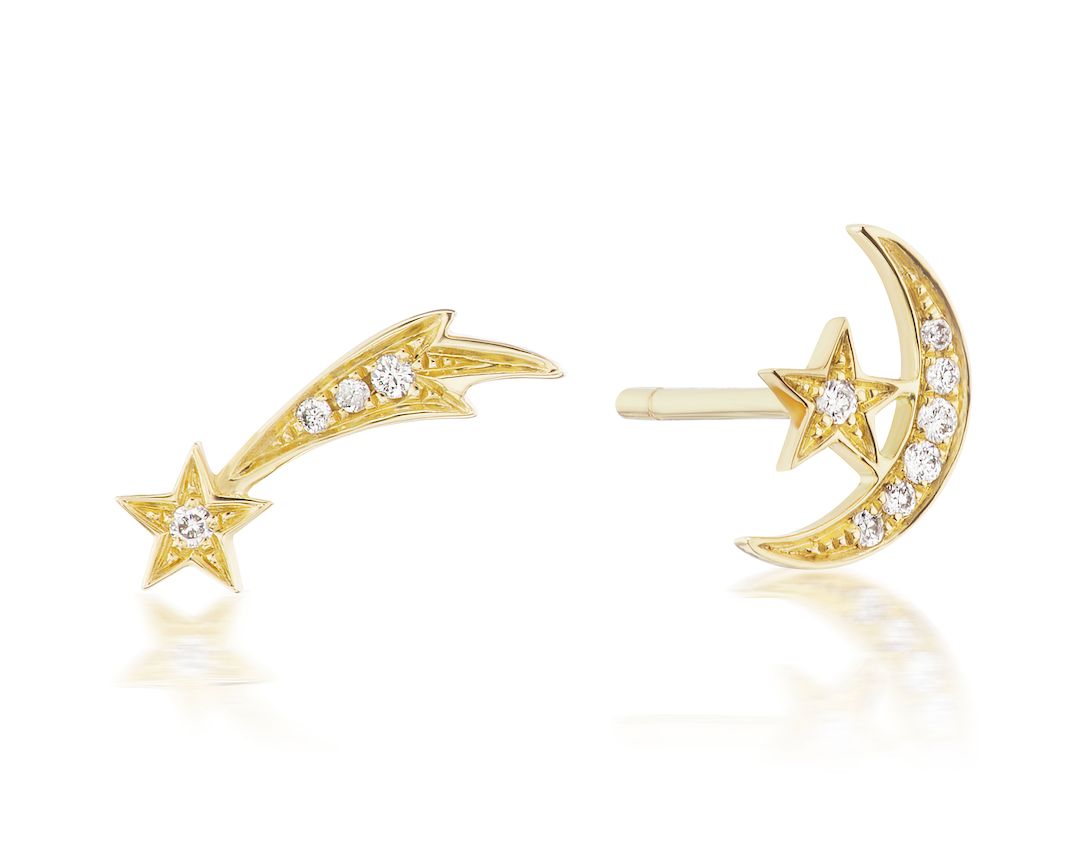 Shooting Star Stud Earring