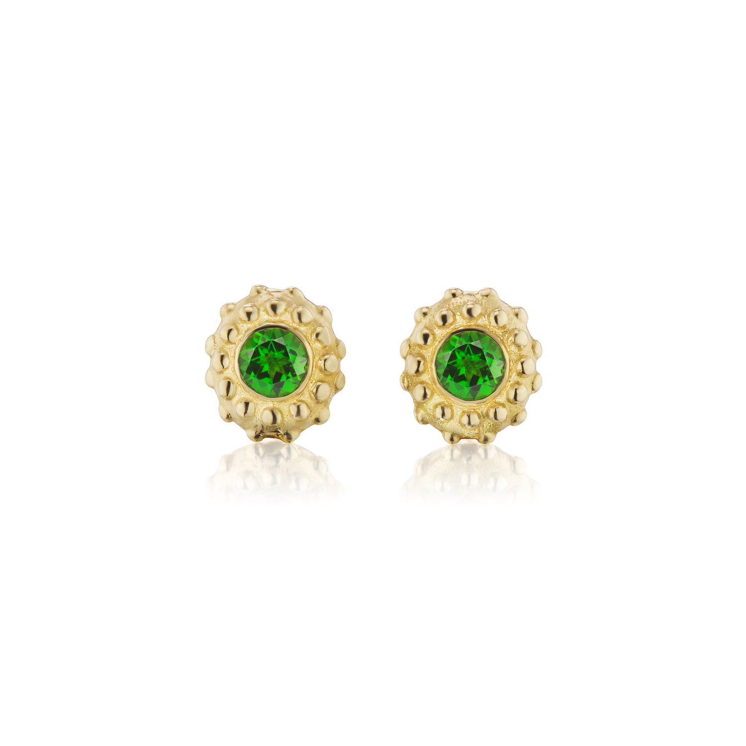 Intuition Tsavorite Garnet Studs